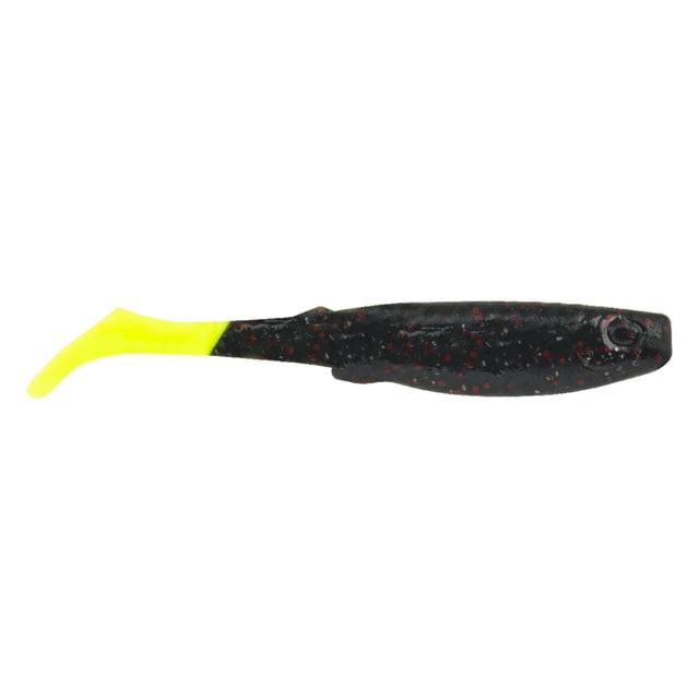 Berkley Berkley Gulp Saltwater Paddleshad Soft Bait Lures 3in 5 Pack Morning Glory/Chartreuse
