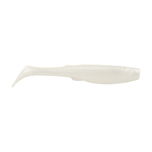 Berkley Berkley Gulp Saltwater Paddleshad Soft Bait Lures 3in 5 Pack Pearl White