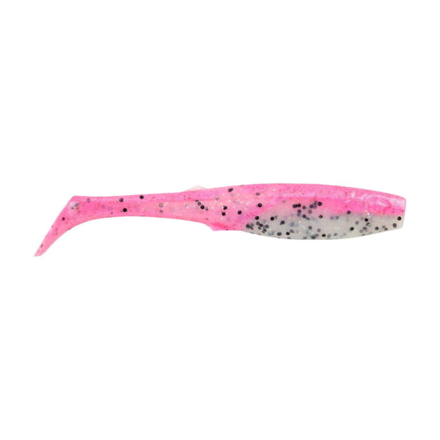 Berkley Berkley Gulp Saltwater Paddleshad Soft Bait Lures 4in 4 Pack Pink Belly Shrimp