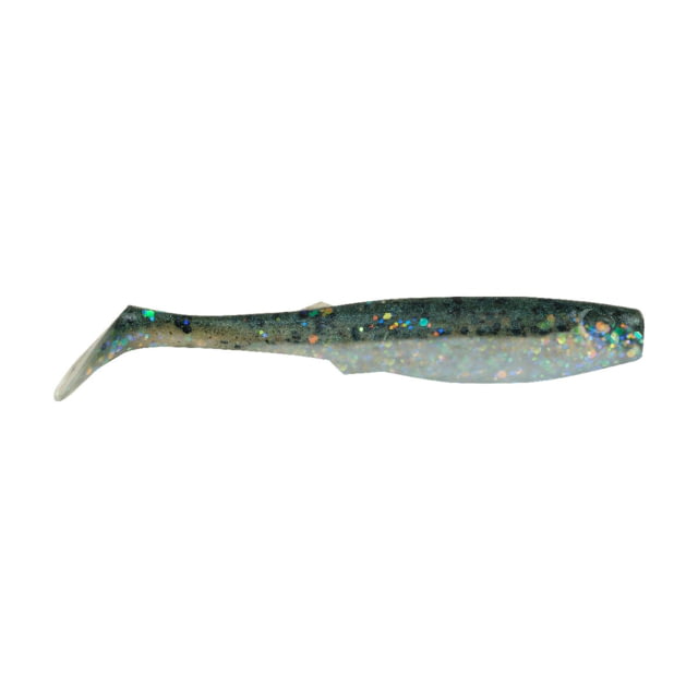 Berkley Berkley Gulp Saltwater Paddleshad Soft Bait Lures 4in 4 Pack Silver Mullet