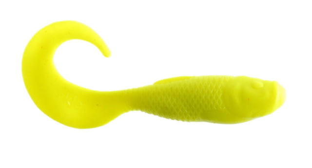 Berkley Berkley Gulp Saltwater Swimming Mullet Soft Bait 4in 10 Pack Chartreuse