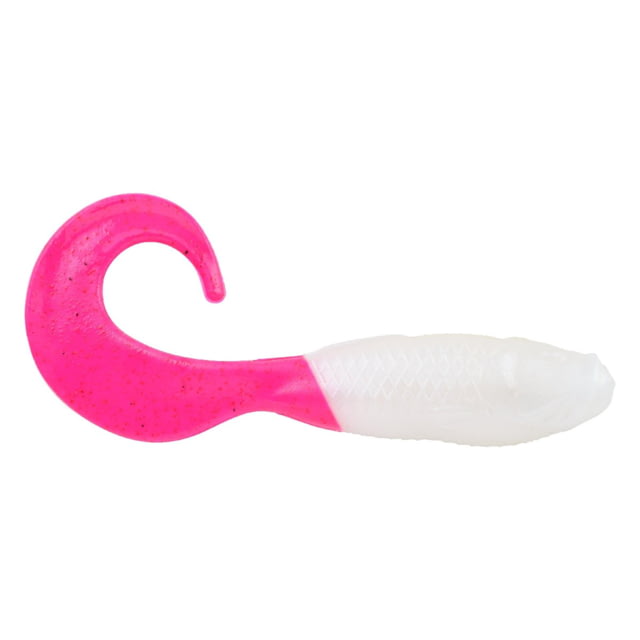 Berkley Berkley Gulp Saltwater Swimming Mullet Soft Bait 5in 4 Pack Pearl White/Pink