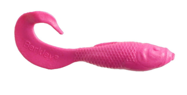 Berkley Berkley Gulp Saltwater Swimming Mullet Soft Bait 5in 4 Pack Pink