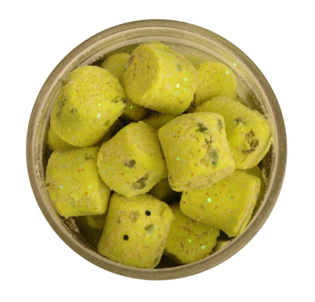Berkley Gulp Trout Nuggets Dough Chunky Chartreuse