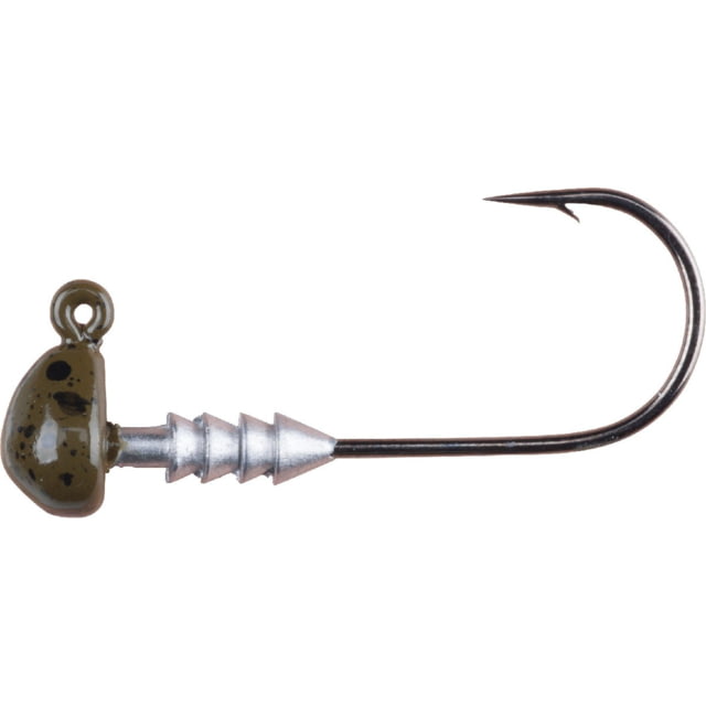 Berkley Berkley Half Head Jigs Hook Size 1 Tackle Size 1/16 oz / 1.8g Green Pumpkin