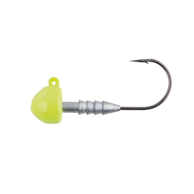 Berkley Berkley Half Head Jigs Hook Size 2/0 Tackle Size 1/4oz / 7g Chartreuse