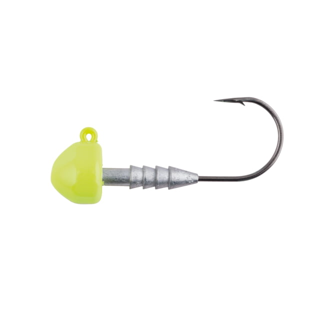 Berkley Half Head Jigs Hook Size 2/0 Tackle Size 1/4oz / 7g Chartreuse