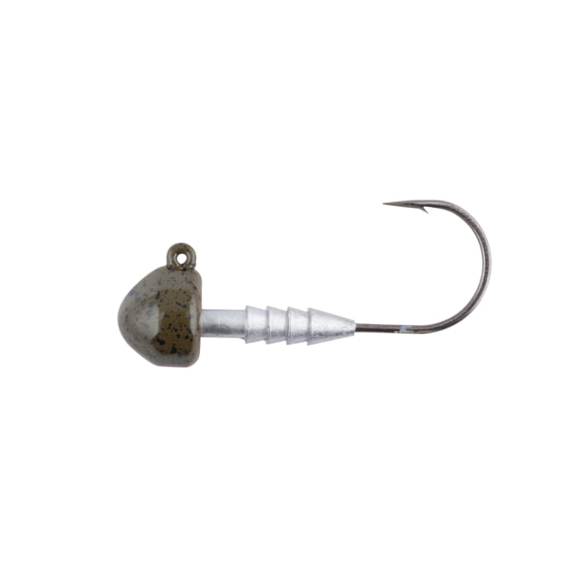 Berkley Half Head Jigs Hook Size 2/0 Tackle Size 1/4oz / 7g Green Pumpkin