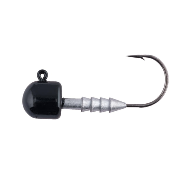 Berkley Berkley Half Head Jigs Hook Size 3/0 Tackle Size 3/8oz / 10.5g Black