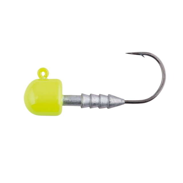 Berkley Half Head Jigs Hook Size 3/0 Tackle Size 3/8oz / 10.5g Chartreuse