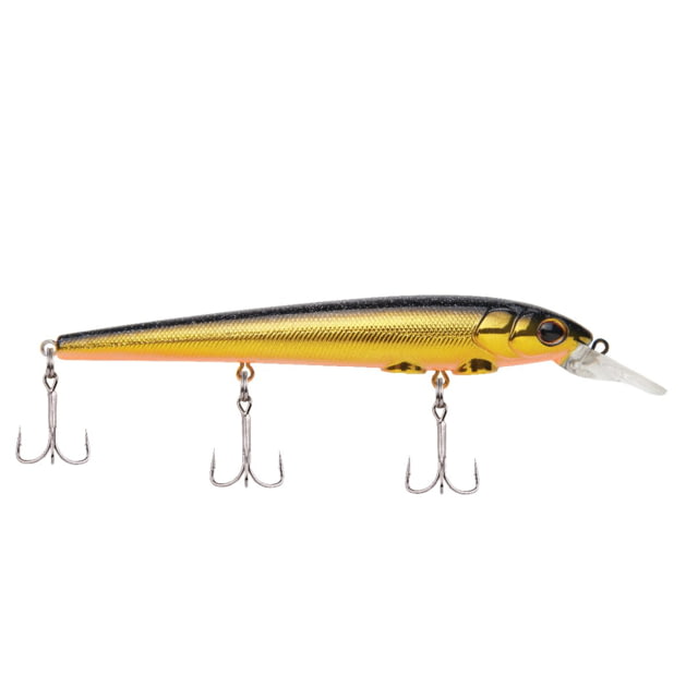 Berkley Berkley Hit Stick Hard Bait Crankbait 11 1/3 oz 4 1/2in / 11cm 3ft-6ft / 0.9m-1.8m Hook Size 8 3 Hooks Black Gold