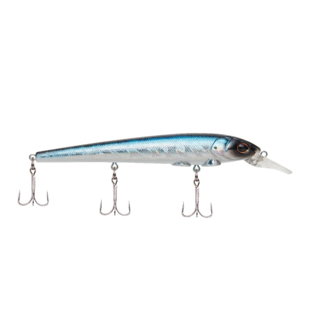Berkley Berkley Hit Stick Hard Bait Crankbait 13 1/2 oz 5 1/9in / 13cm 3ft-6ft / 0.9m-1.8m Hook Size 6 3 Hooks Blue Bullet