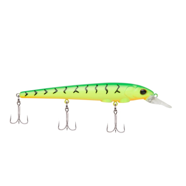 Berkley Hit Stick Hard Bait Crankbait 13 1/2 oz 5 1/9in / 13cm 3ft-6ft / 0.9m-1.8m Hook Size 6 3 Hooks Firetiger