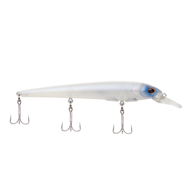 Berkley Hit Stick Hard Bait Crankbait 13 1/2 oz 5 1/9in / 13cm 3ft-6ft / 0.9m-1.8m Hook Size 6 3 Hooks Ghost White