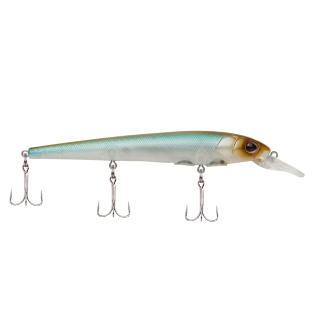 Berkley Hit Stick Hard Bait Crankbait 15 8/9 oz 6in / 15cm 6ft-9ft / 1.8m-2.7m Hook Size 4 3 Hooks Stealth Minnow