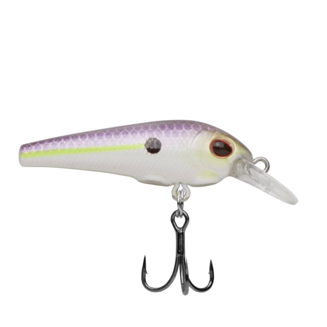 Berkley Hit Stick Hard Bait Crankbait 3.5 3/50 oz 1 3/8in / 3.5cm 2ft-4ft / 0.6m-1.2m Hook Size 14 Purple Glimmer