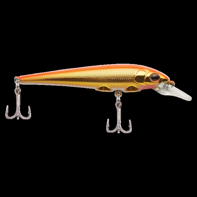 Berkley Hit Stick Hard Bait Crankbait 5 1/7 oz 2in / 5cm 2ft-5ft / 0.5-1.5m Hook Size 12 2 Hooks Fluorescent Orange Gold