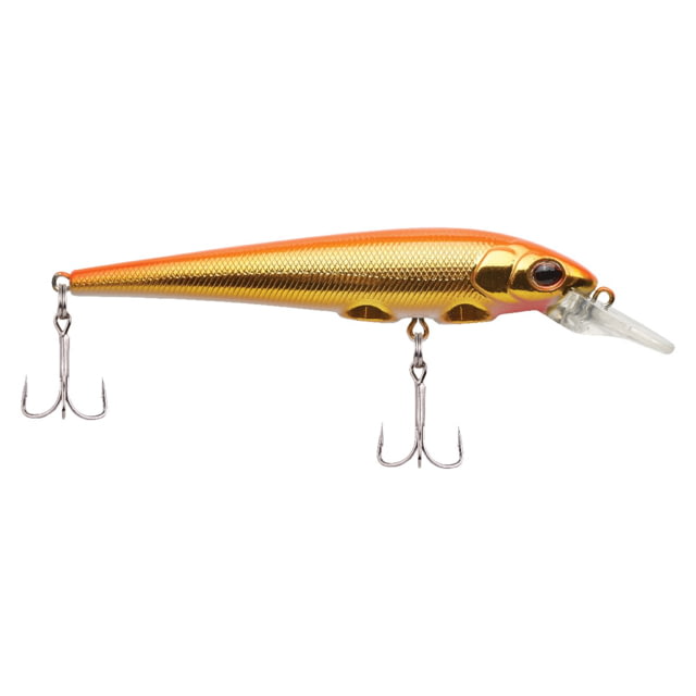 Berkley Berkley Hit Stick Hard Bait Crankbait 7 1/4 oz 2 3/4in / 7cm 2ft-5ft / 0.5-1.5m Hook Size 8 2 Hooks Fluorescent Orange Gold