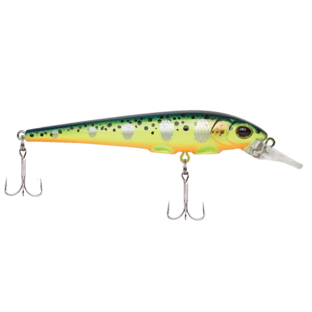 Berkley Berkley Hit Stick Hard Bait Crankbait 9 1/4 oz 3 1/2in / 9cm 2.5ft-6ft Hook Size 8 2 Hooks Crazy Steel