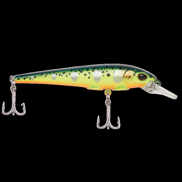 Berkley Hit Stick Hard Bait Crankbait 9 1/4 oz 3 1/2in / 9cm 2.5ft-6ft Hook Size 8 2 Hooks Crazy Steel
