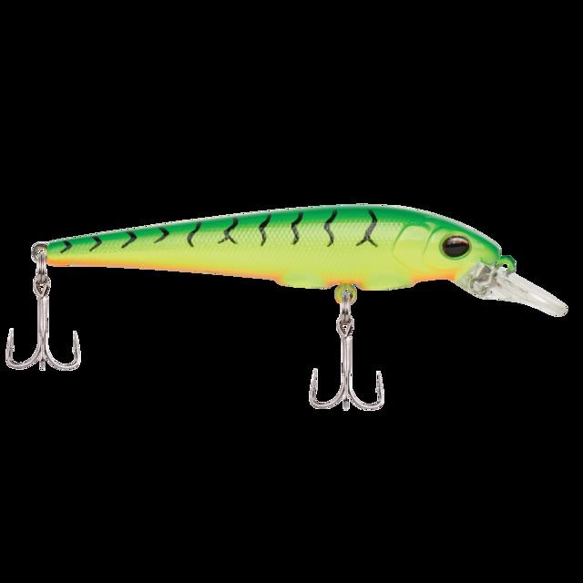 Berkley Hit Stick Hard Bait Crankbait 9 1/4 oz 3 1/2in / 9cm 2.5ft-6ft Hook Size 8 2 Hooks Firetiger