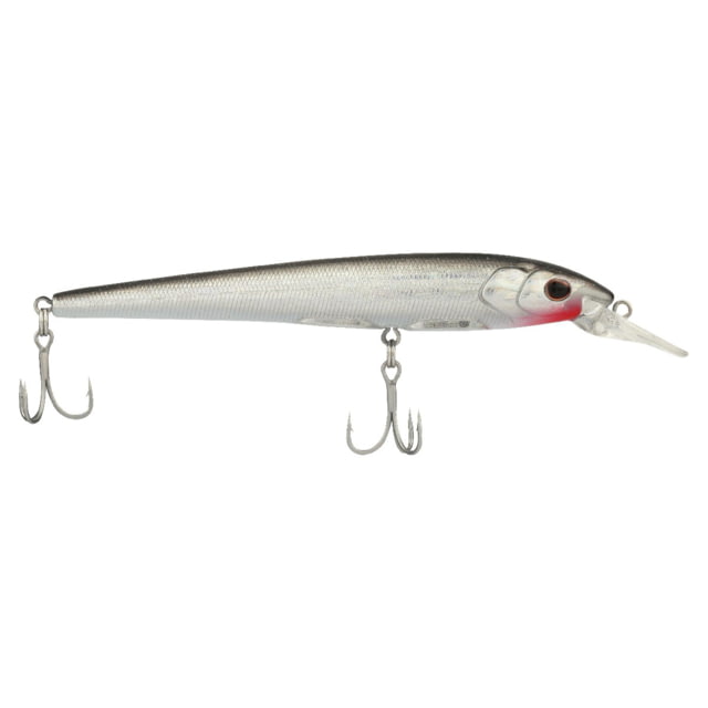 Berkley Berkley Hit Stick Saltwater Hard Bait Crankbait Saltwater 120 120mm 3ft-6ft / 0.9m-1.8m Hook Size 6 2 Hooks Black Silver