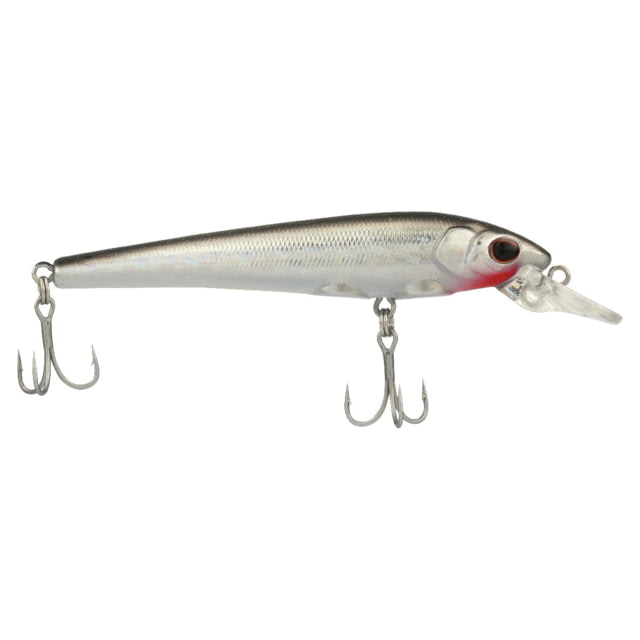 Berkley Berkley Hit Stick Saltwater Hard Bait Crankbait Saltwater 95 95mm 3ft-6ft / 0.9m-1.8m Hook Size 8 2 Hooks Black Silver
