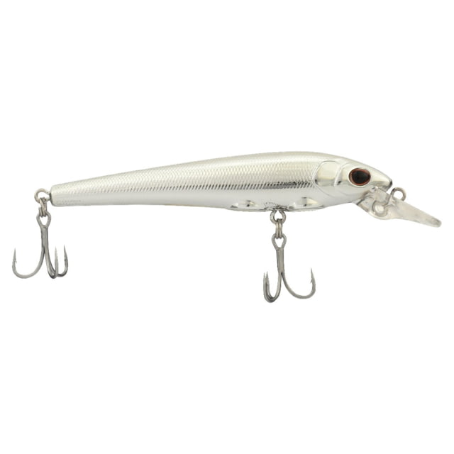 Berkley Berkley Hit Stick Saltwater Hard Bait Crankbait Saltwater 95 95mm 3ft-6ft / 0.9m-1.8m Hook Size 8 2 Hooks Chrome