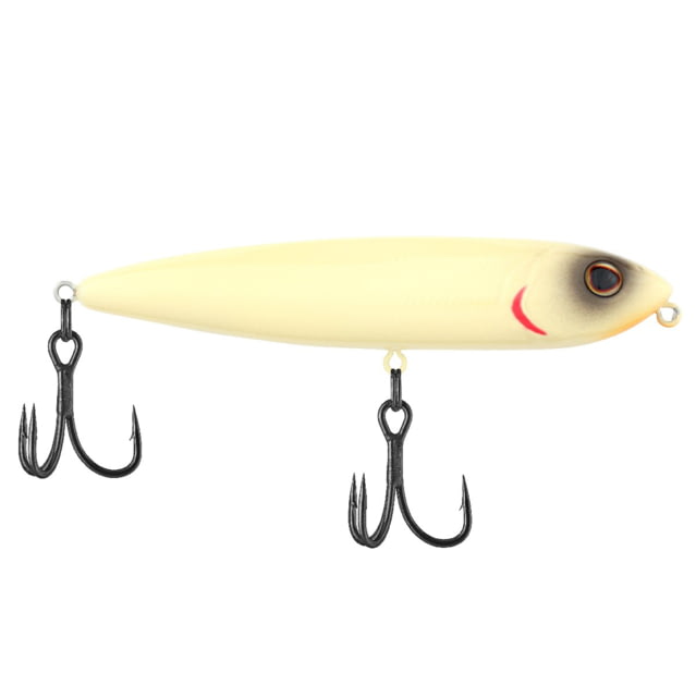 Berkley J-Walker 100 Saltwater Hard Bait Topwater Saltwater 100 1/2 oz 100mm Topwater Hook Size 4 2 Hooks Bone