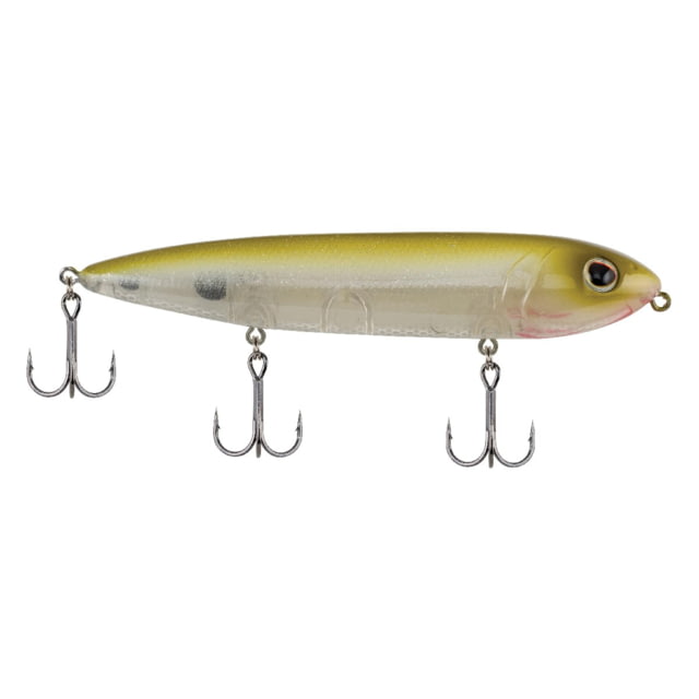 Berkley J-Walker 120 Hard Bait Topwater 120 2/3 oz 120mm Topwater Hook Size 4 3 Hooks Olive Shad