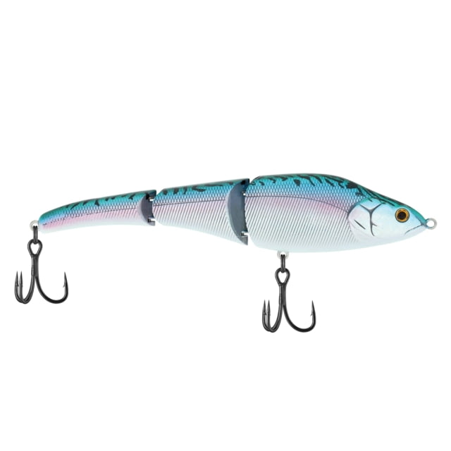 Berkley Magic Swimmer Saltwater Hard Bait Fast Sinking Saltwater 145 1 5/8 oz 5 3/4in / 15cm 3ft-6ft / 0.9m-1.8m Hook Size 1 2 Hooks Green Mackerel