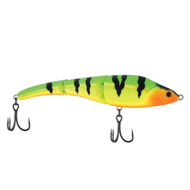 Berkley Magic Swimmer Saltwater Hard Bait Fast Sinking Saltwater 190 3 3/8 oz 7 1/2in / 19cm 4ft-8ft / 1.2m-2.4m Hook Size 2/0 2 Hooks Fire Tiger Gold