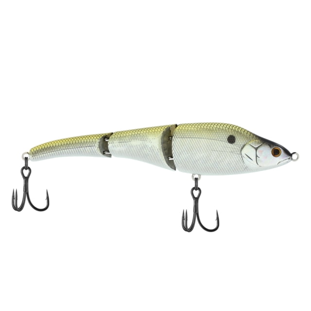 Berkley Magic Swimmer Saltwater Hard Bait Fast Sinking Saltwater 190 3 3/8 oz 7 1/2in / 19cm 4ft-8ft / 1.2m-2.4m Hook Size 2/0 2 Hooks Holo Greenie