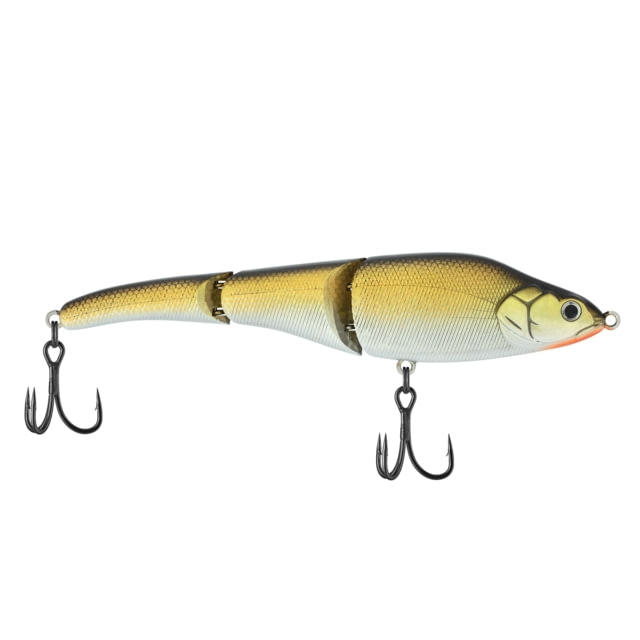 Berkley Magic Swimmer Saltwater Hard Bait Fast Sinking Saltwater 190 3 3/8 oz 7 1/2in / 19cm 4ft-8ft / 1.2m-2.4m Hook Size 2/0 2 Hooks Nat Golden