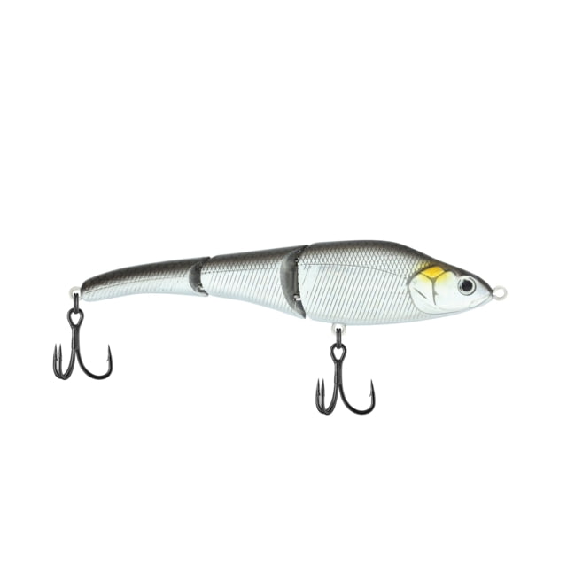 Berkley Magic Swimmer Saltwater Hard Bait Floating Saltwater 110 3/8 oz 4 3/8in / 11cm Wake Hook Size 4 2 Hooks Natural Shiner