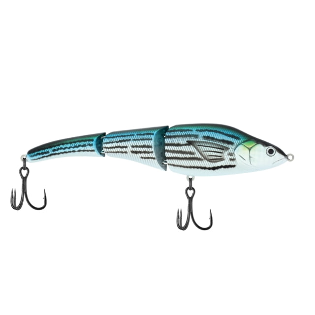 Berkley Magic Swimmer Saltwater Hard Bait Floating Saltwater 145 1 oz 5 3/4in / 15cm Wake Hook Size 1 2 Hooks Silver Mullet