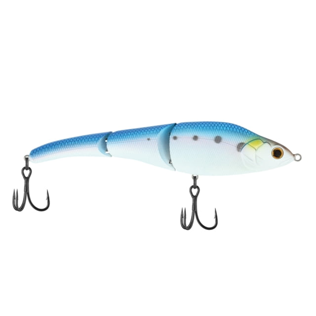 Berkley Magic Swimmer Saltwater Hard Bait Slow Sinking Saltwater 165 1 5/8 oz 6 1/2in / 17cm Wake-4ft / Wake-1.2m Hook Size 1/0 2 Hooks American Shad