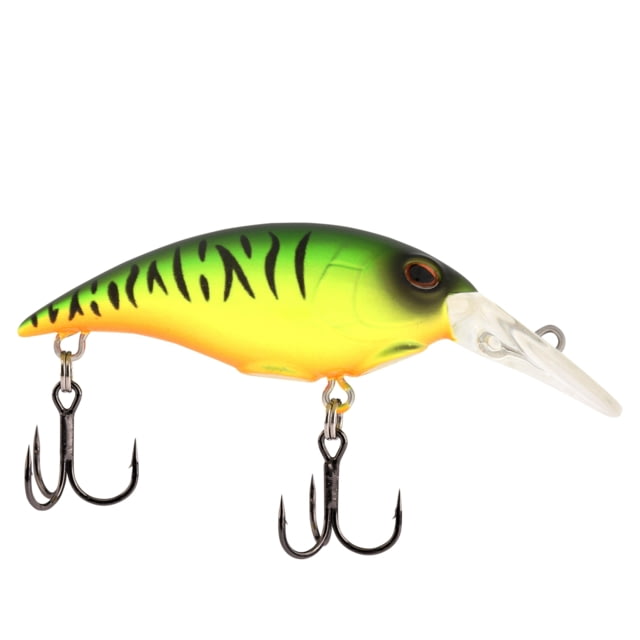 Berkley Money Badger Hard Bait Crankbait 4 1/5 oz 1 1/2in / 4cm 4ft-7ft / 1.2m-2.1m Hook Size 10 2 Hooks Firetiger