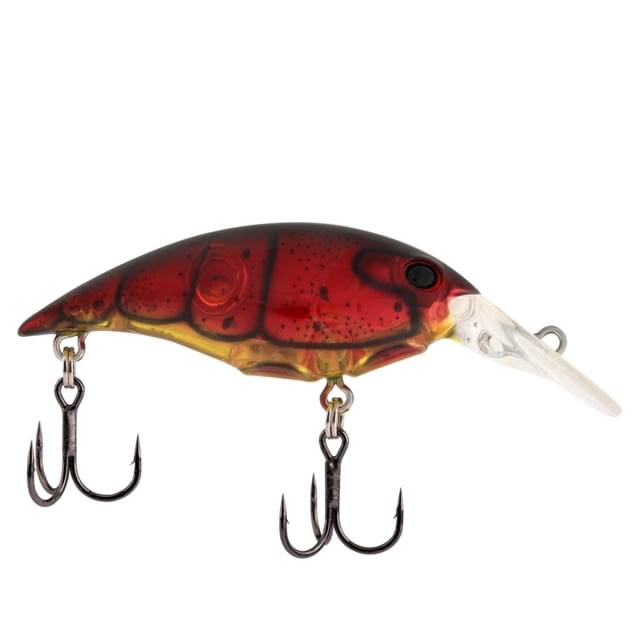 Berkley Money Badger Hard Bait Crankbait 4 1/5 oz 1 1/2in / 4cm 4ft-7ft / 1.2m-2.1m Hook Size 10 2 Hooks Ghost Red Craw