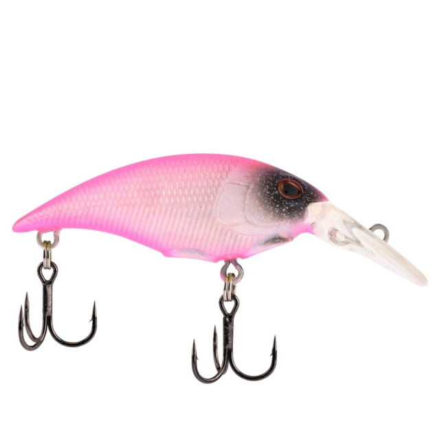 Berkley Money Badger Hard Bait Crankbait 4 1/5 oz 1 1/2in / 4cm 4ft-7ft / 1.2m-2.1m Hook Size 10 2 Hooks Pink Pearl