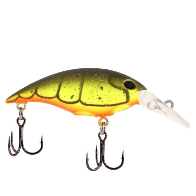 Berkley Money Badger Hard Bait Crankbait 4 1/5 oz 1 1/2in / 4cm 4ft-7ft / 1.2m-2.1m Hook Size 10 2 Hooks Root Beer Craw