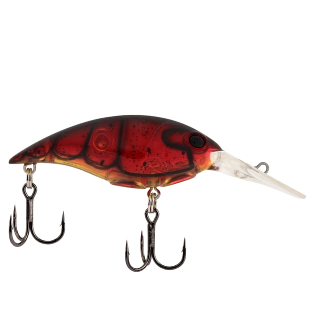 Berkley Money Badger Hard Bait Crankbait 5 1/4 oz 2 1/8in / 5cm 8ft-10ft / 2m-3m Hook Size 7 2 Hooks Ghost Red Craw