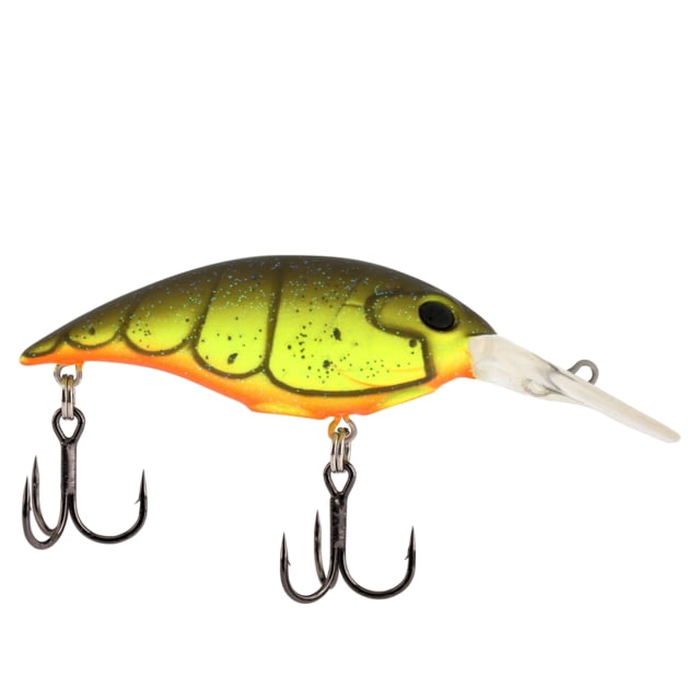 Berkley Money Badger Hard Bait Crankbait 5 1/4 oz 2 1/8in / 5cm 8ft-10ft / 2m-3m Hook Size 7 2 Hooks Root Beer Craw