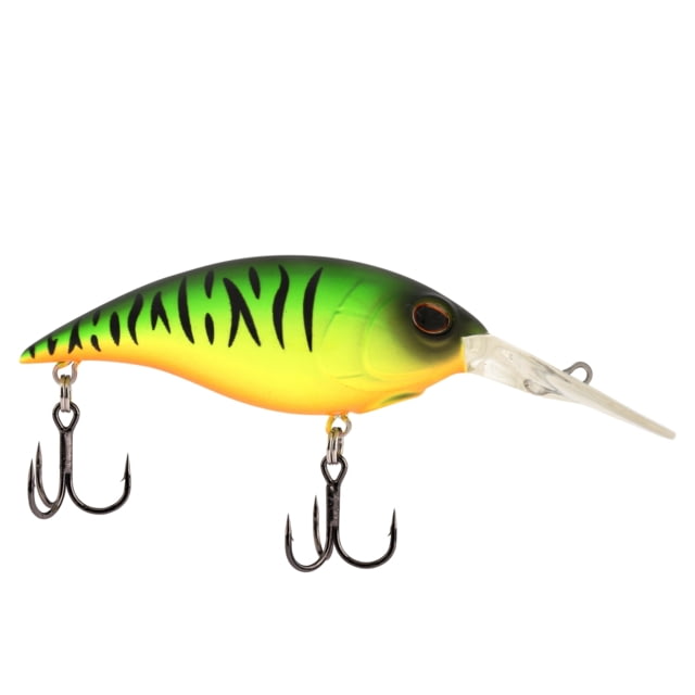 Berkley Money Badger Hard Bait Crankbait 6.25 1/3 oz 2 1/2in / 6 1/4cm 9ft-11ft / 2.7m-3.4m Hook Size 6 2 Hooks Firetiger