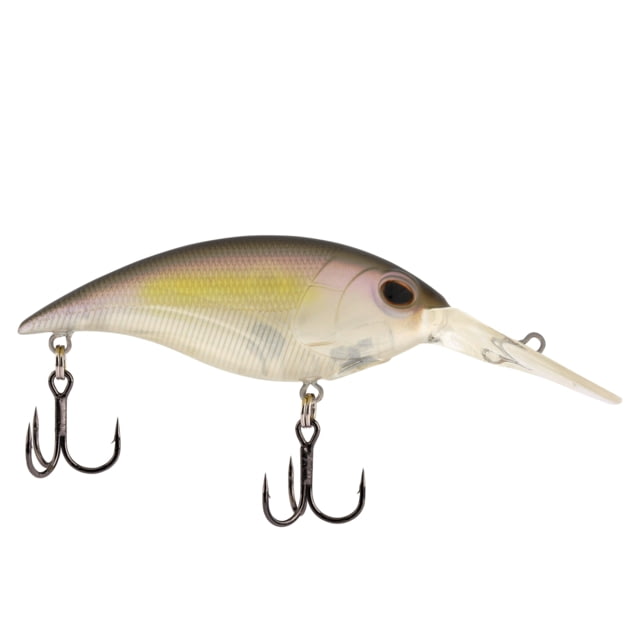 Berkley Money Badger Hard Bait Crankbait 6.25 1/3 oz 2 1/2in / 6 1/4cm 9ft-11ft / 2.7m-3.4m Hook Size 6 2 Hooks Ghost Morning Dawn