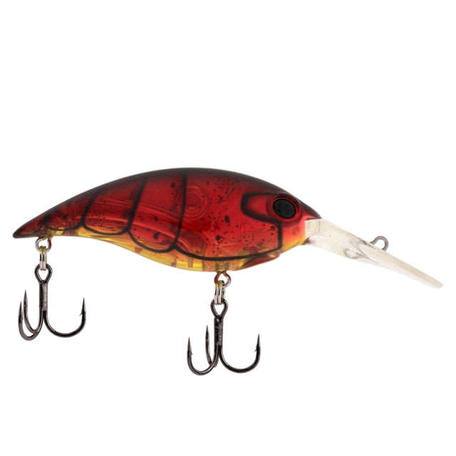 Berkley Money Badger Hard Bait Crankbait 6.25 1/3 oz 2 1/2in / 6 1/4cm 9ft-11ft / 2.7m-3.4m Hook Size 6 2 Hooks Ghost Red Craw
