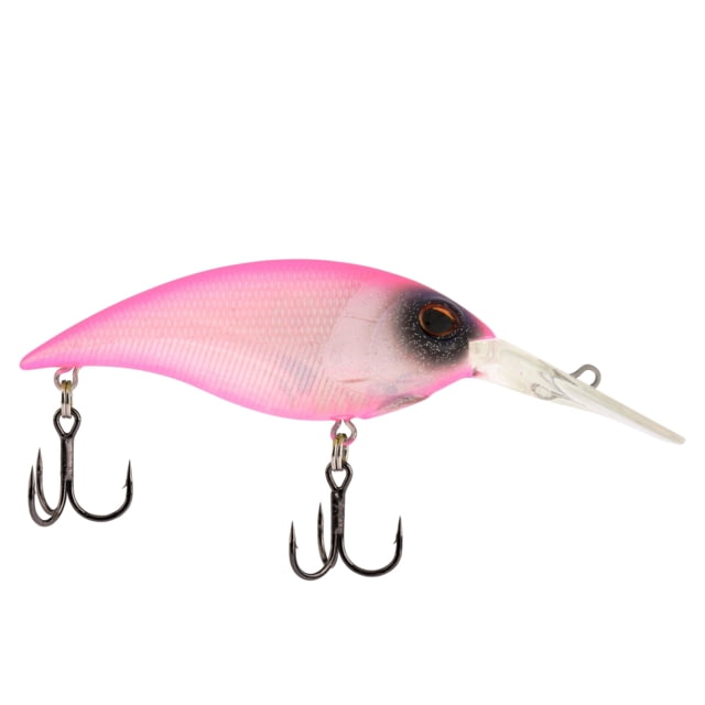 Berkley Money Badger Hard Bait Crankbait 6.25 1/3 oz 2 1/2in / 6 1/4cm 9ft-11ft / 2.7m-3.4m Hook Size 6 2 Hooks Pink Pearl