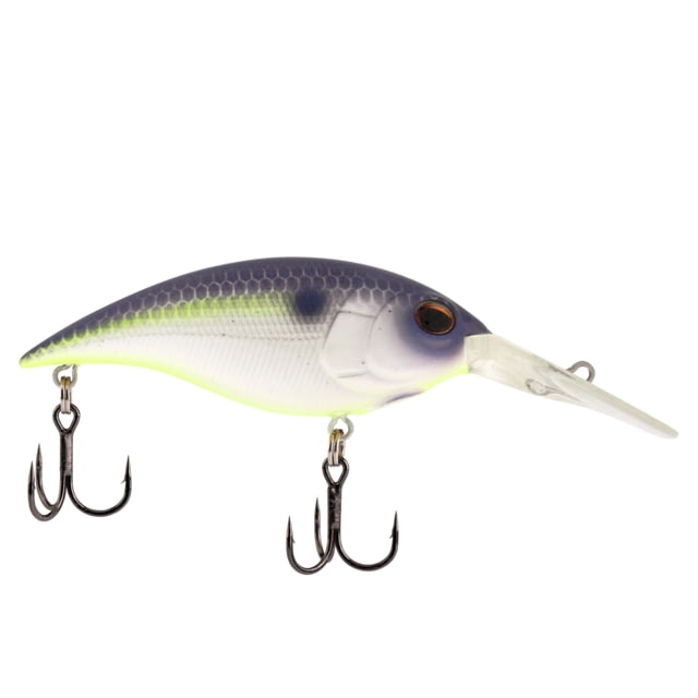 Berkley Money Badger Hard Bait Crankbait 6.25 1/3 oz 2 1/2in / 6 1/4cm 9ft-11ft / 2.7m-3.4m Hook Size 6 2 Hooks Purple Glimmer