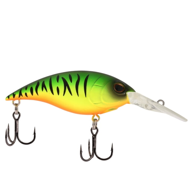 Berkley Money Badger Hard Bait Crankbait 6.75 1/2 oz 2 5/8in / 6 3/4cm 10ft-12ft / 3.0m-3.7m Hook Size 5 2 Hooks Firetiger