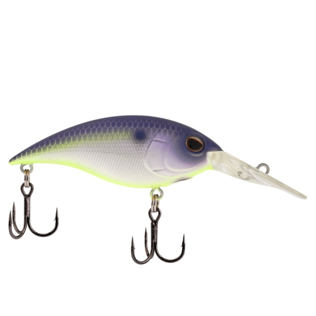 Berkley Money Badger Hard Bait Crankbait 6.75 1/2 oz 2 5/8in / 6 3/4cm 10ft-12ft / 3.0m-3.7m Hook Size 5 2 Hooks Purple Glimmer